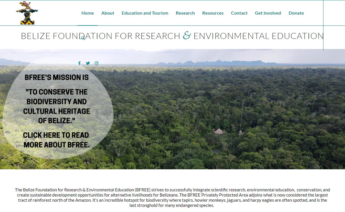 Home - Belize Foundation for Research and Environmental Education