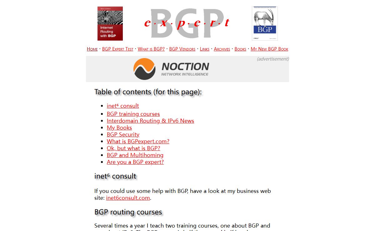 BGPexpert.com - Your friendly neighborhood BGP expert is now IPv6 enabled