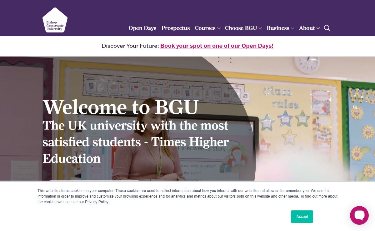 BGU Bishop Grosseteste University Lincoln: Your Story Begins
