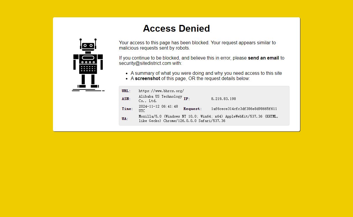Access Denied