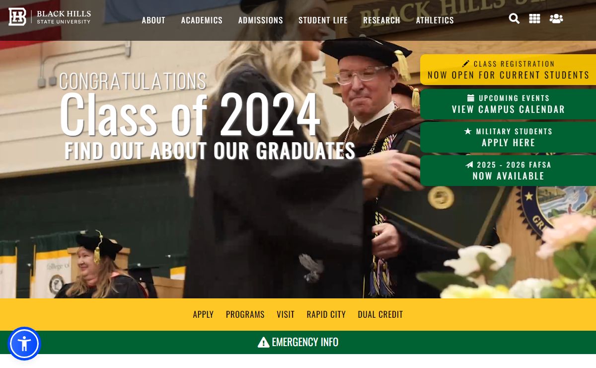 Black Hills State University - Home