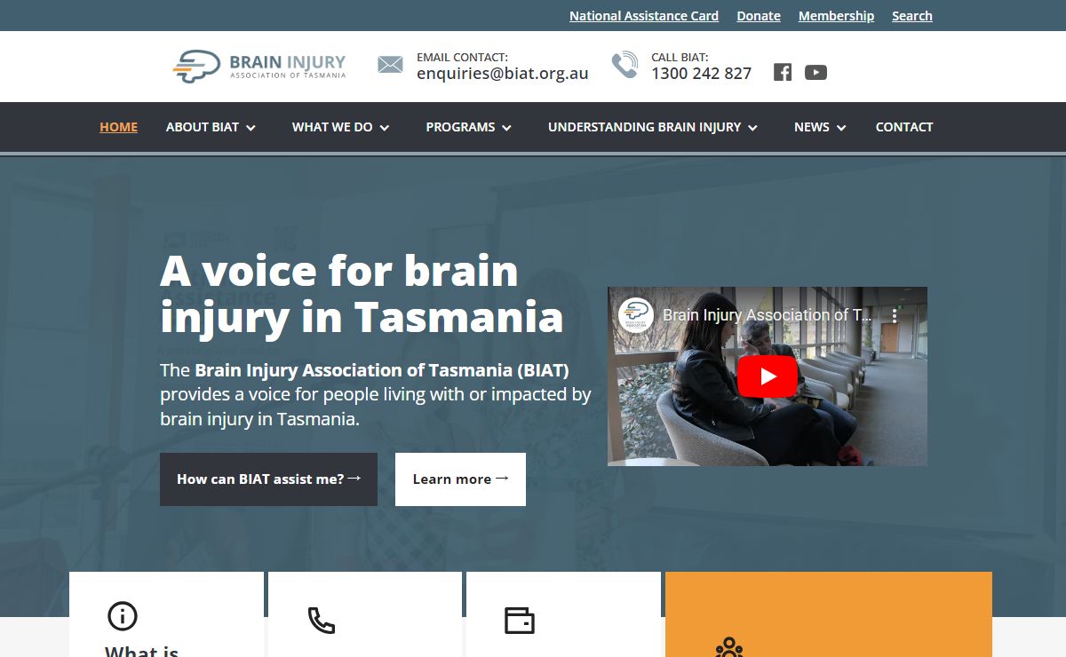 A voice for brain injury in Tasmania | Brain Injury Association of Tasmania