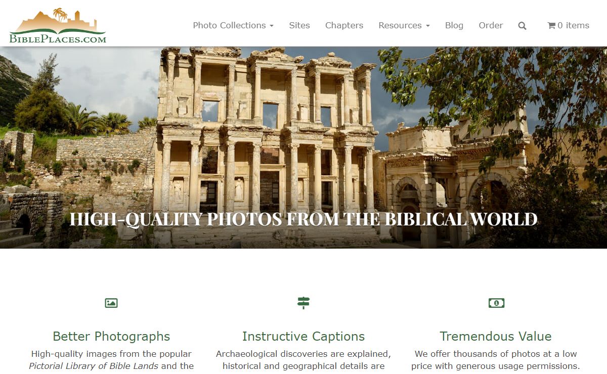 BiblePlaces.com - Photos Illustrating Scripture and the Biblical World