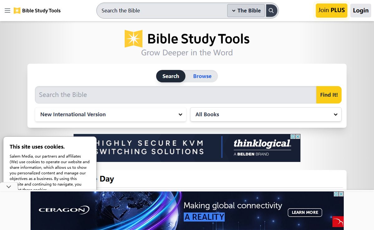 The Bible - Search & Read the Bible Online with Study Tools | Bible Study Tools