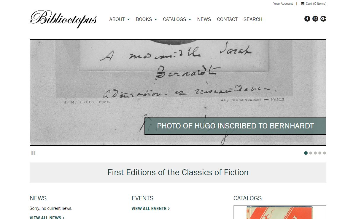 Biblioctopus Rare Books
