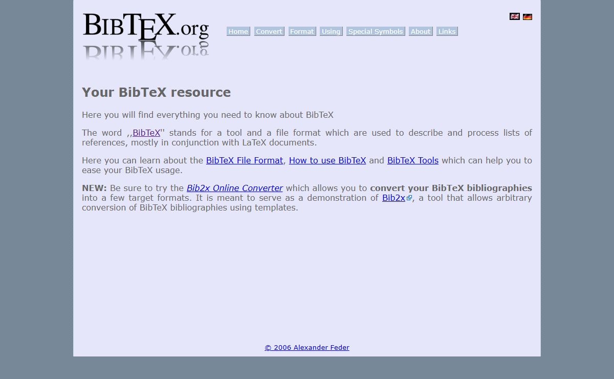 BibTeX