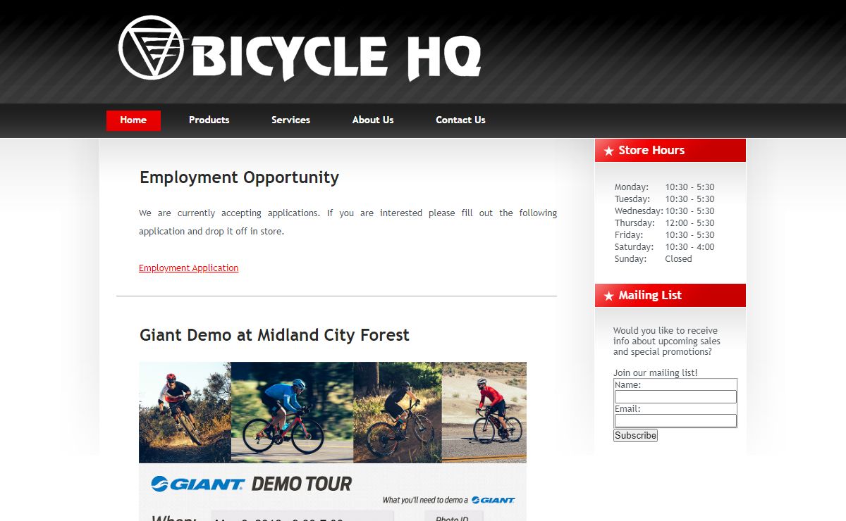 Bicycle Headquarters, Inc. | Midland, MI