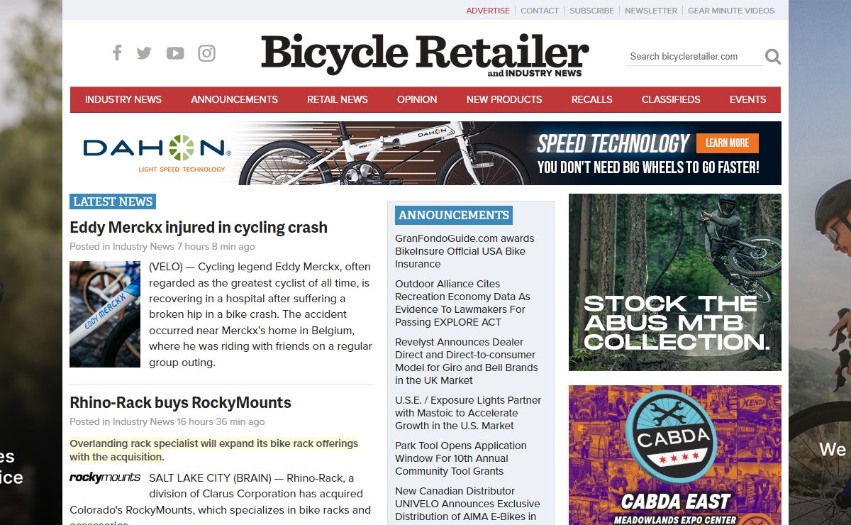 Bicycle Retailer & Industry News