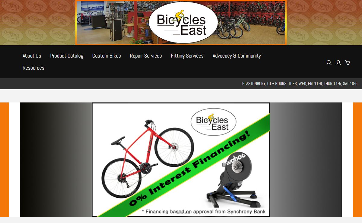 Bicycles East - Glastonbury, CT - Trek - Giant - Seven Cycles - Quintana Roo