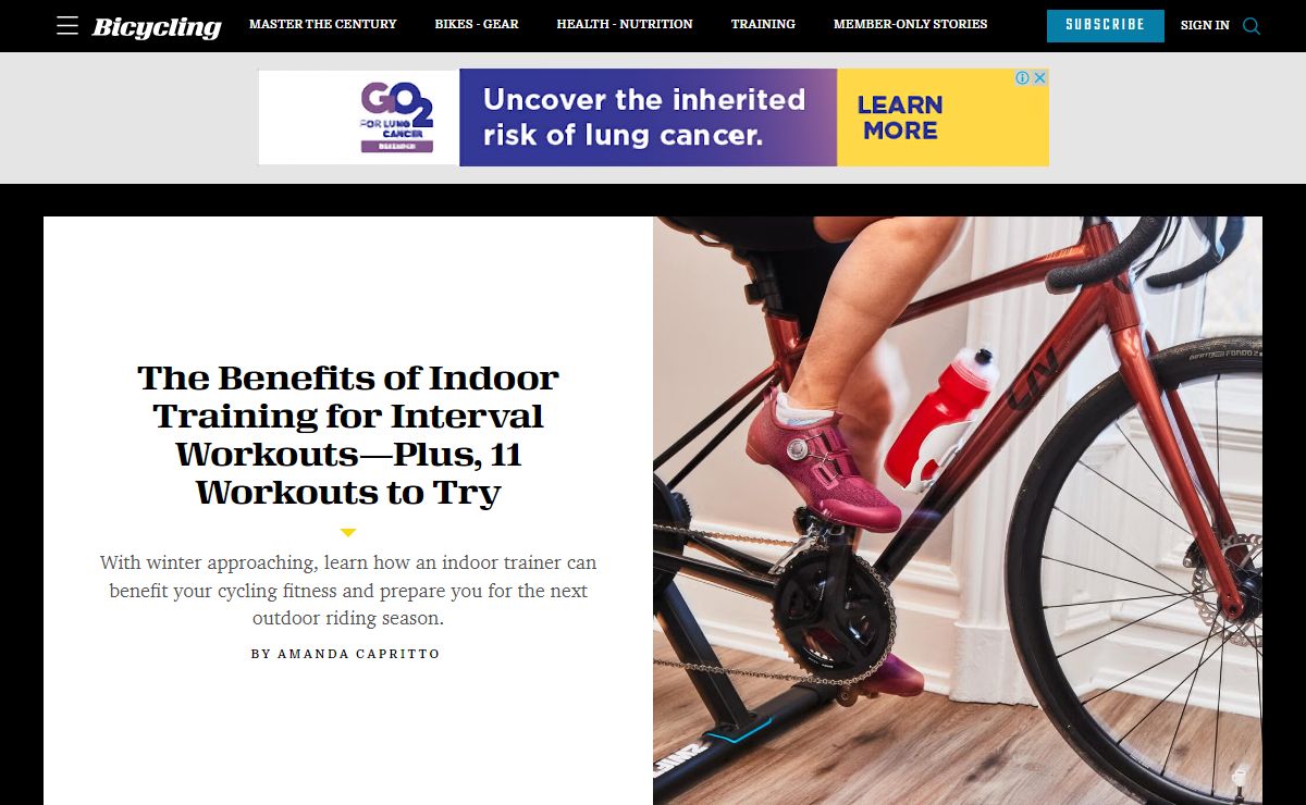 Bicycling