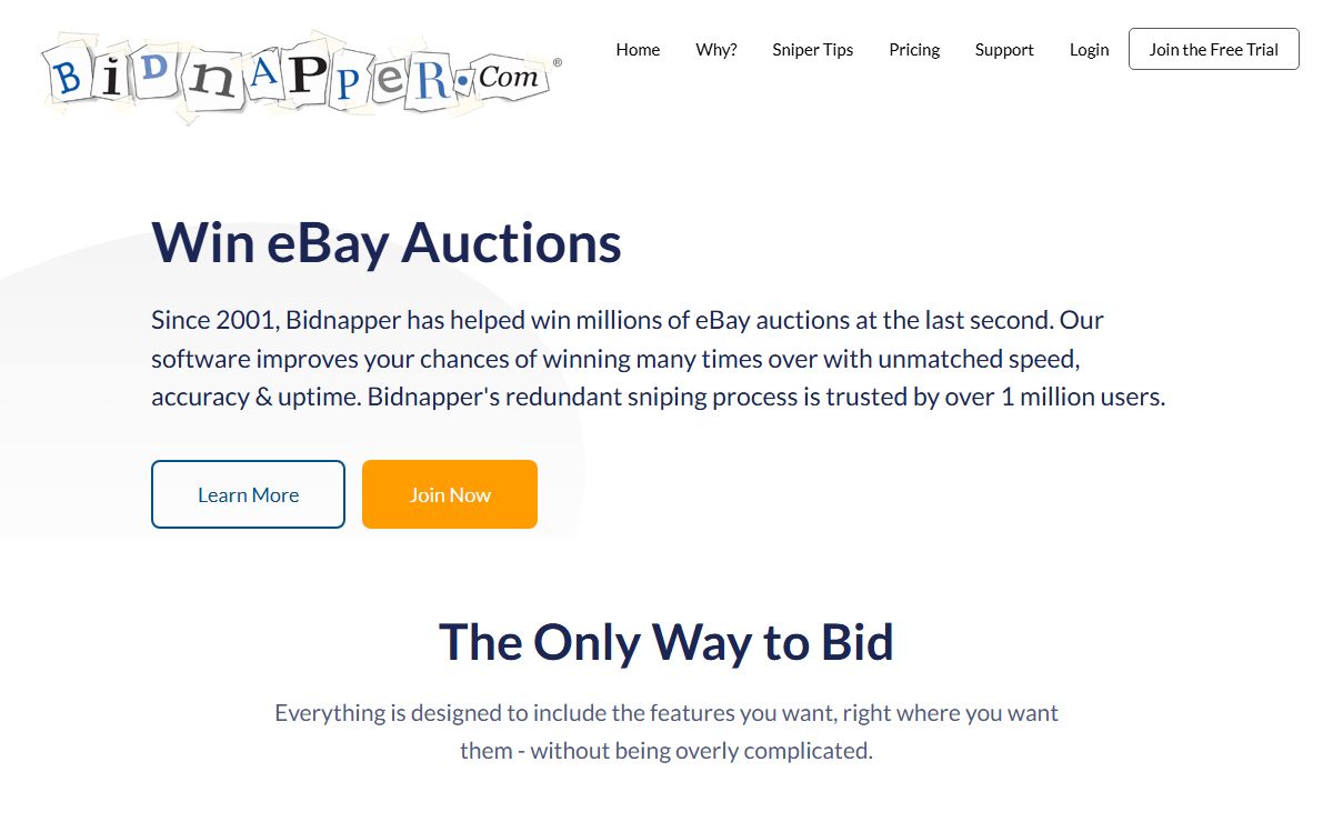 Bidnapper – Top eBay Aution Sniper