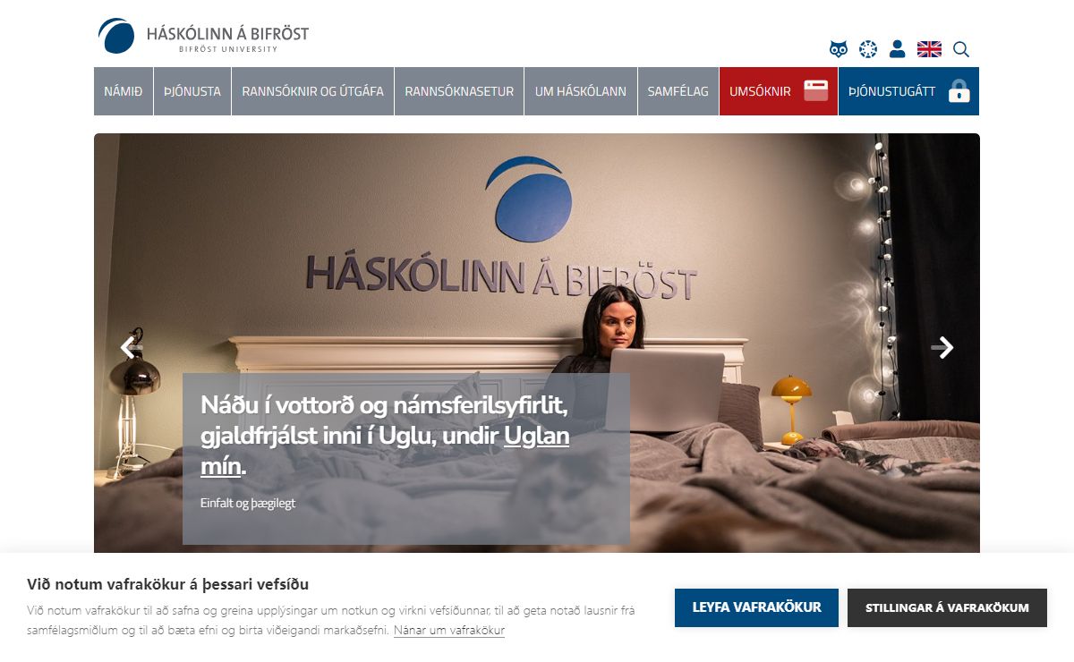 Háskólinn á Bifröst - Forsíða - Háskólinn á Bifröst