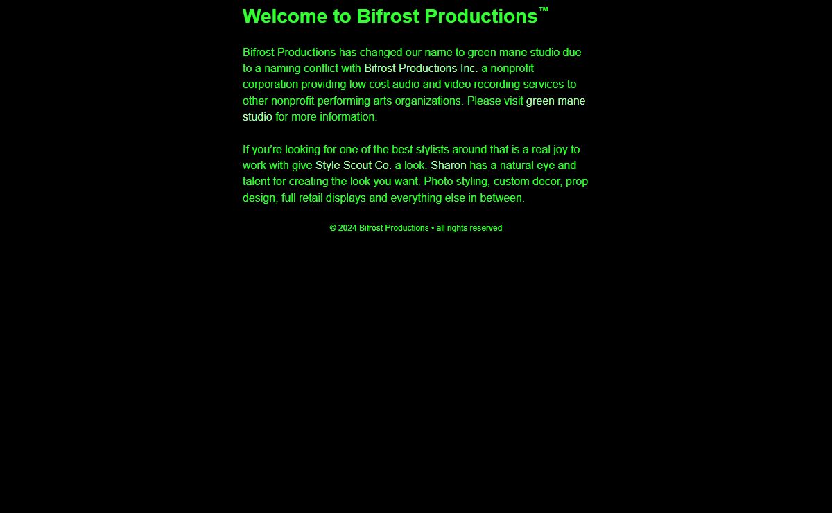 Bifrost Productions