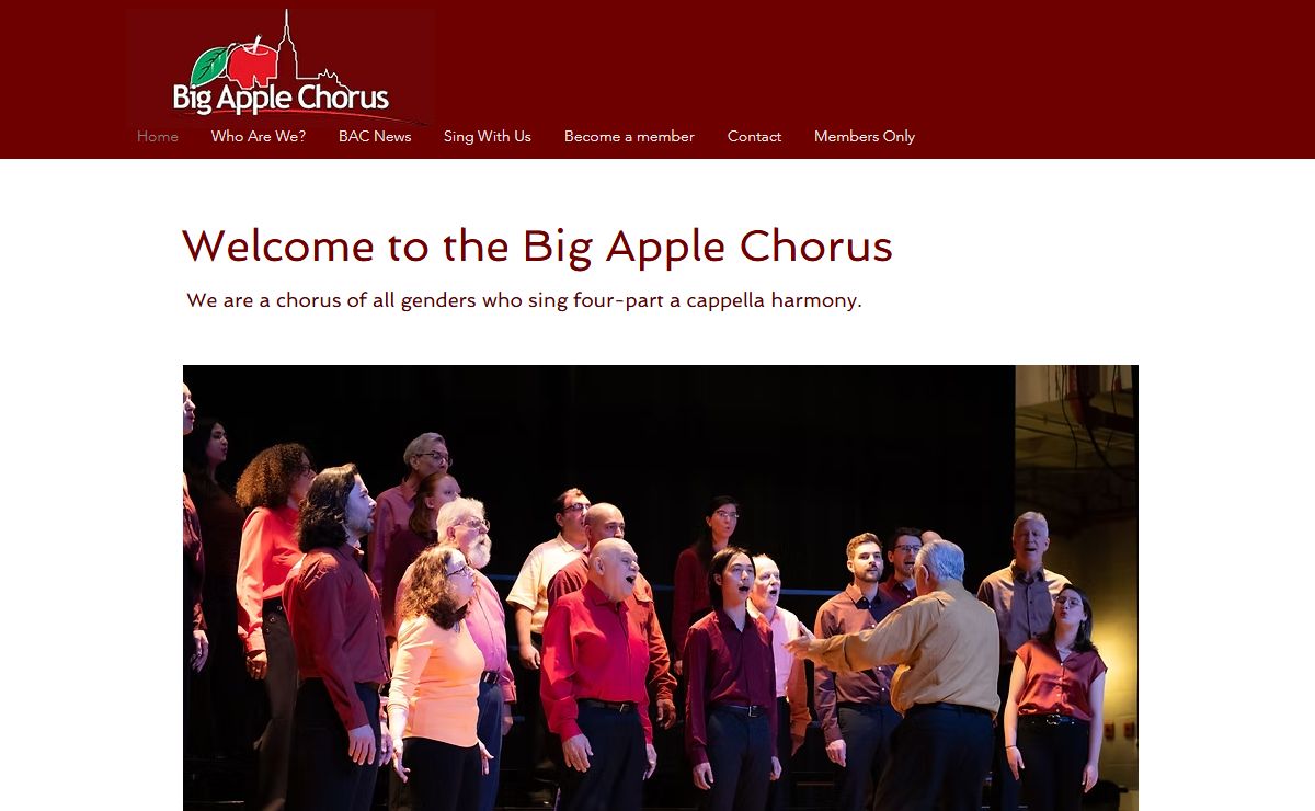 Home | bigapplechorus