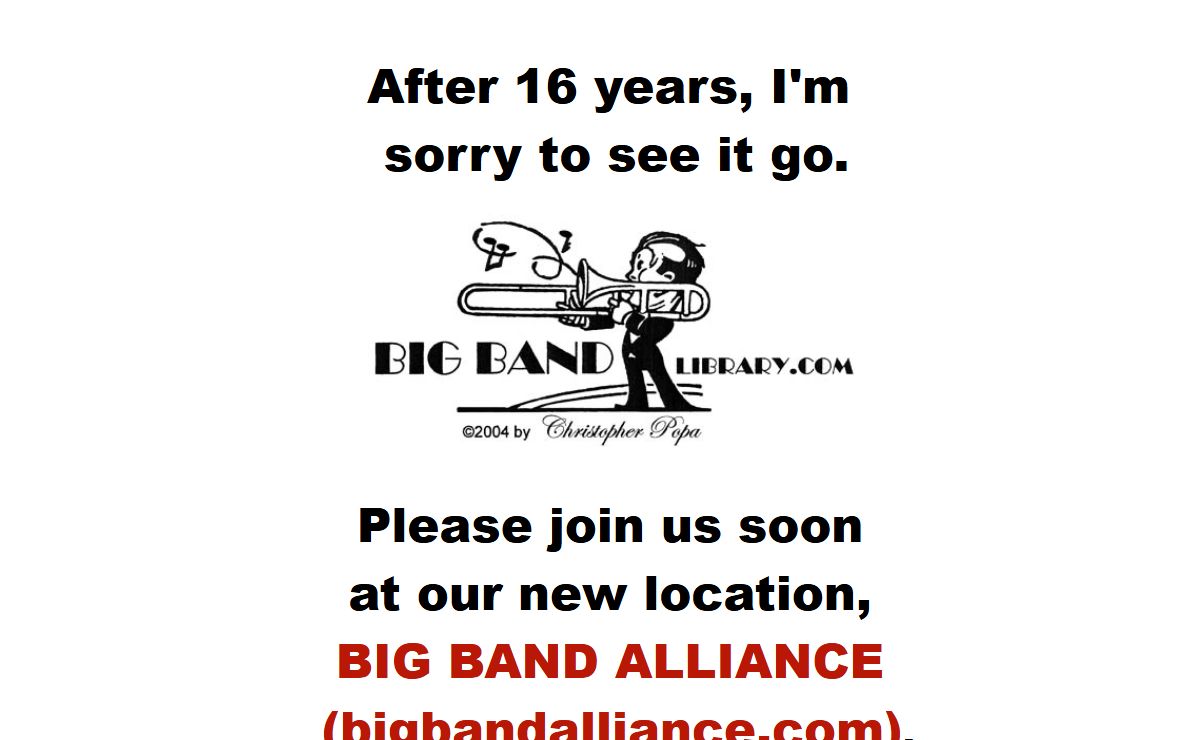 Big Band Library