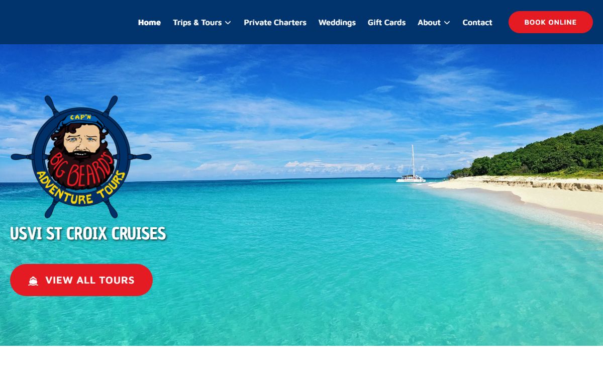 Big Beard's Adventure Tours | USVI St Croix Cruise