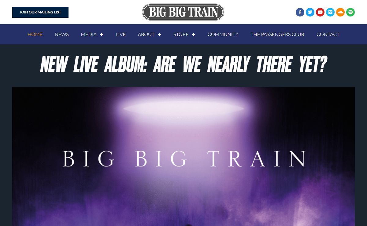Home - Big Big Train