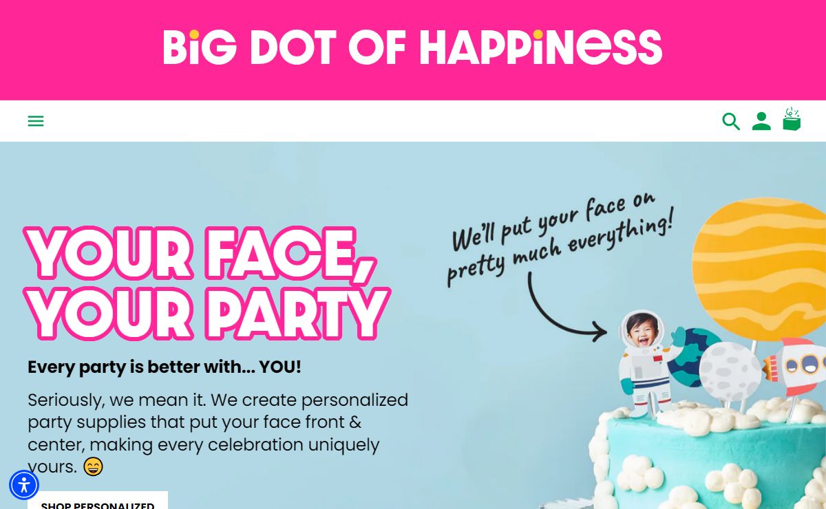 Party Supplies, Games, Photo Props & Decor | BigDotOfHappiness.com – Big Dot of Happiness LLC