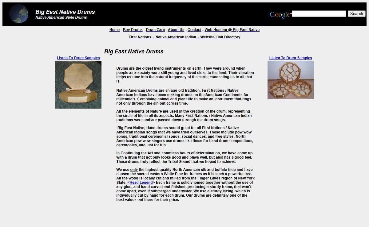Big East Native Drums-Native American Drums