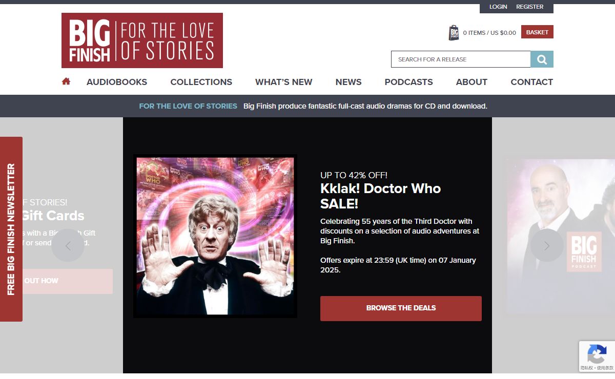 Audiobooks from Big Finish