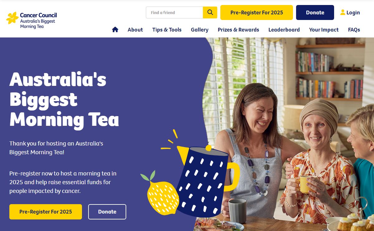 Australia's Biggest Morning Tea | Cancer Council | 23 May 2024
