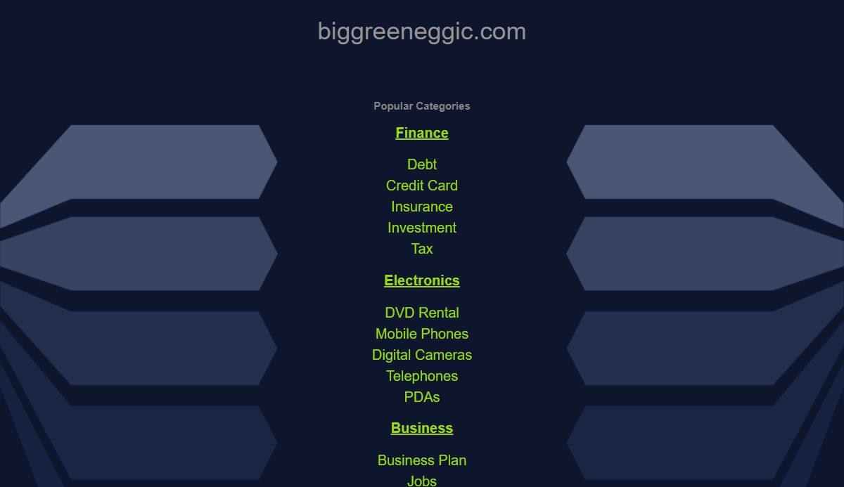 biggreeneggic.com - biggreeneggic Resources and Information.