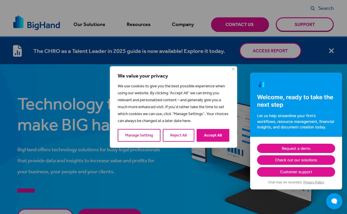 Workflow, Dictation, Business Intelligence & Pricing Tools