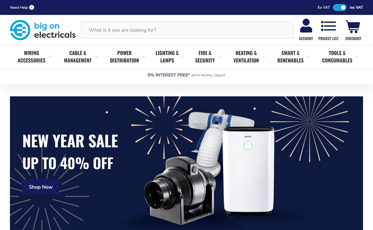 Big On Electricals | Next Day Supplier For UK Trade Electricians – BigOnElectricals.co.uk