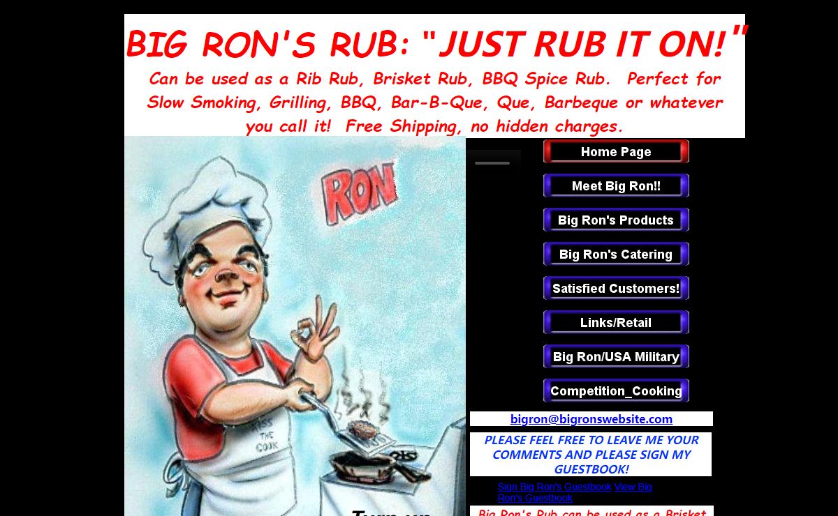 BBQ Spice_BBQ Rub_Big Ron's Rub_Rib Rub_Brisket Rub_BBQ Spice Rub