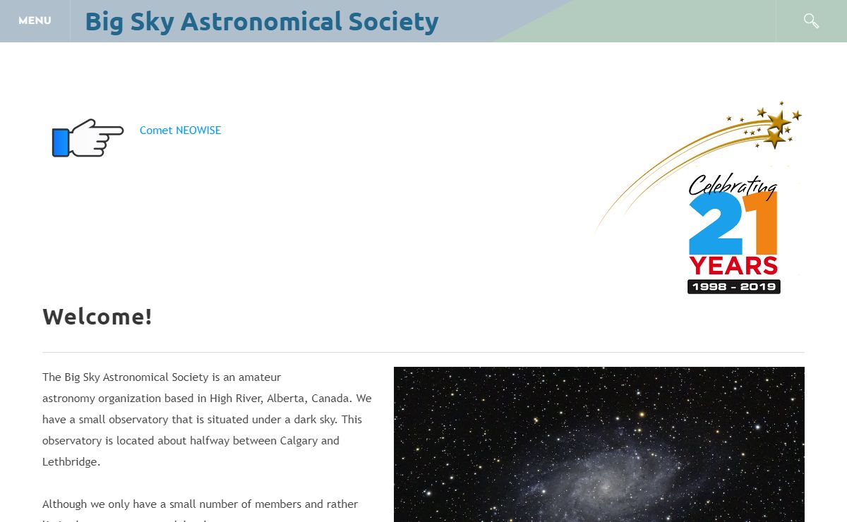 Big Sky Astronomical Society - Home