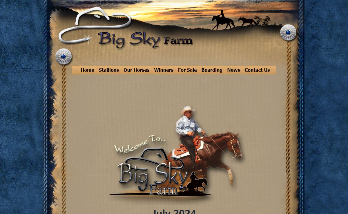 Welcome To Big Sky Farm