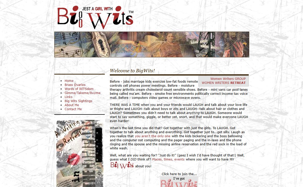 Bigwits—Jest A Girl With BIG WITS!