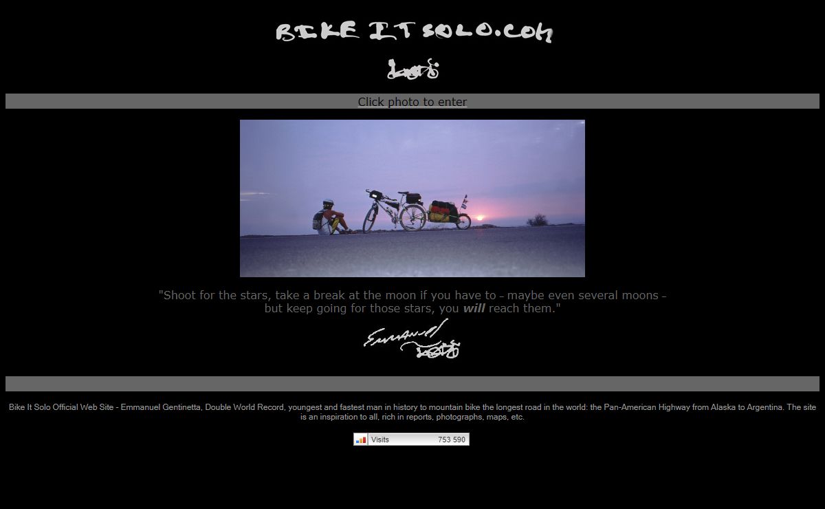 BIKE IT SOLO Official Web Site