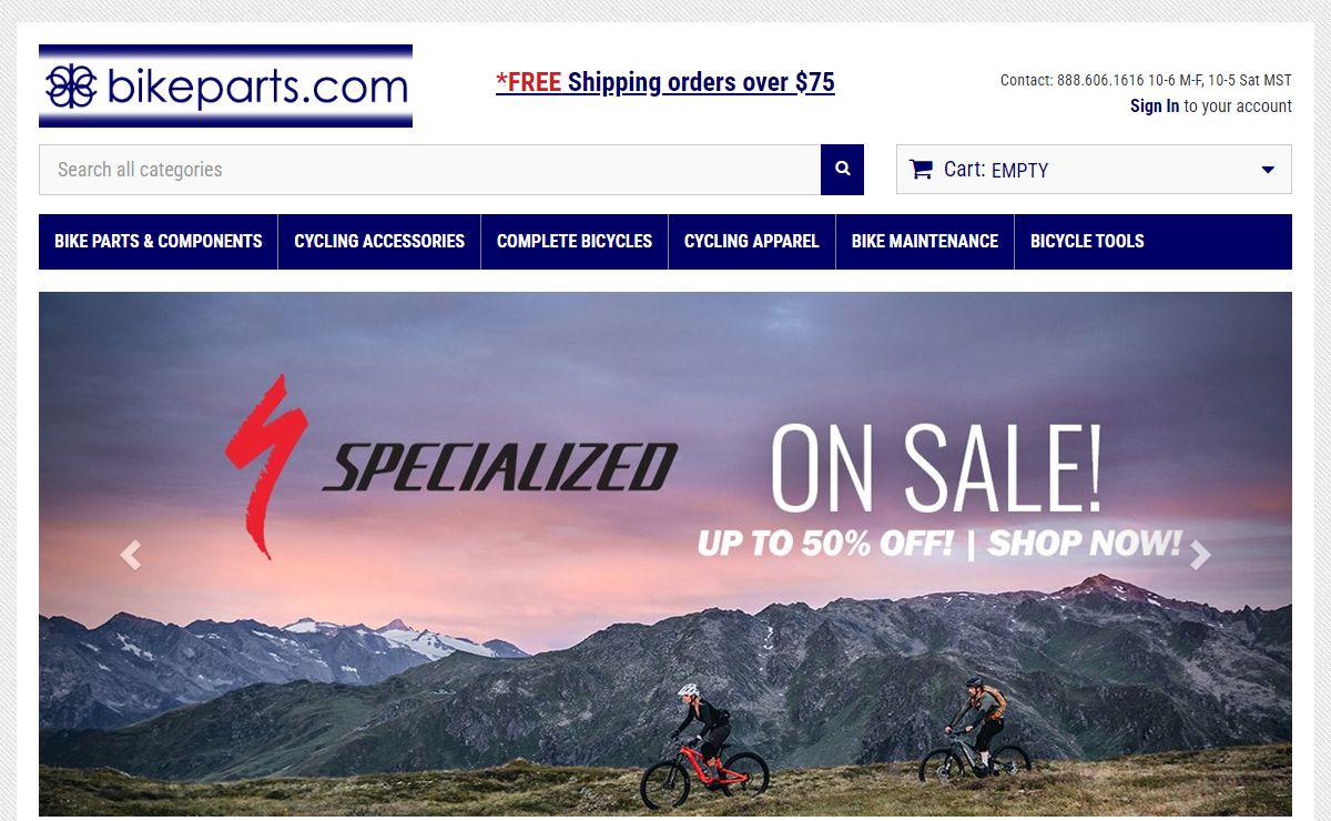 Online Road, BMX, Mountain Bike Parts And Bicycle Accessories USA | Bikeparts.Com