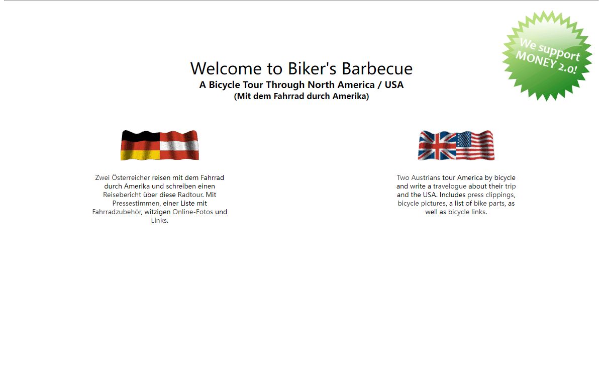 America by Bicycle: Biker's Barbecue