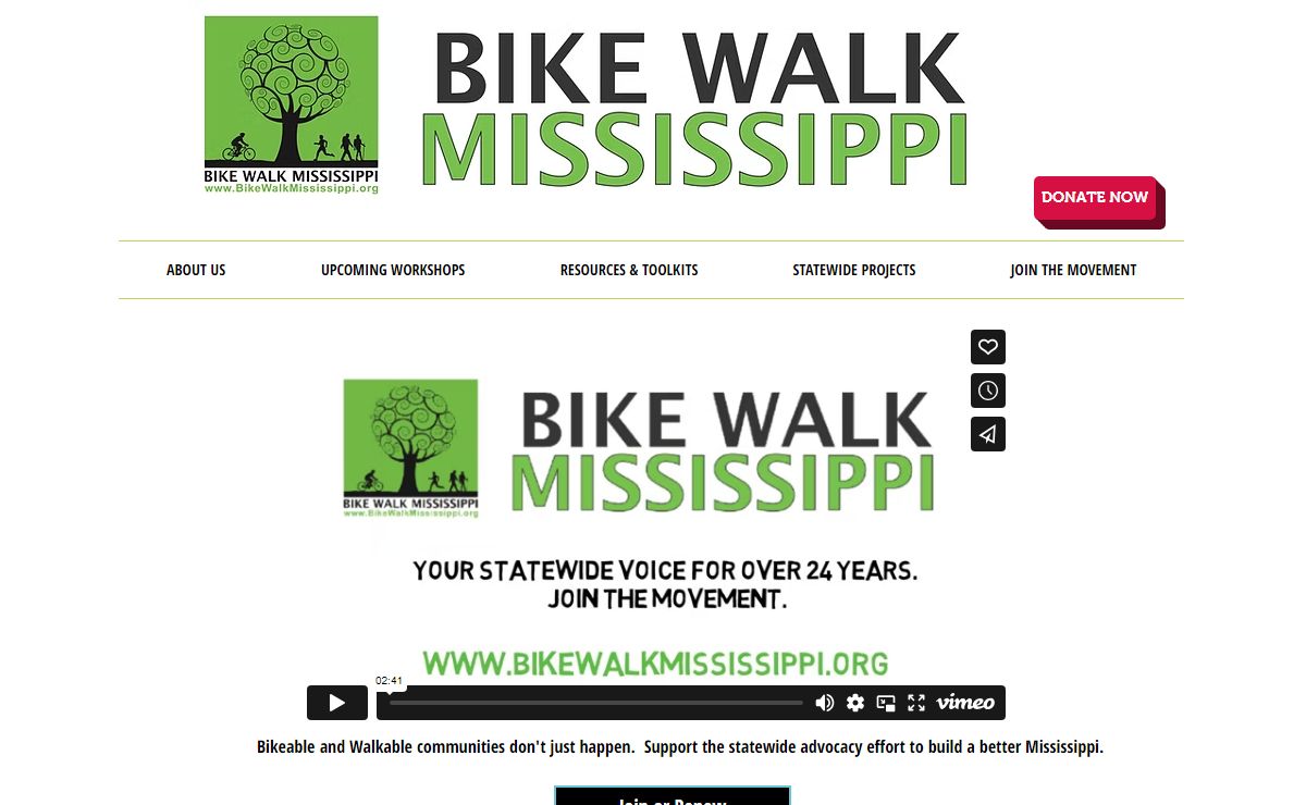 HOME | bikewalkmississippi