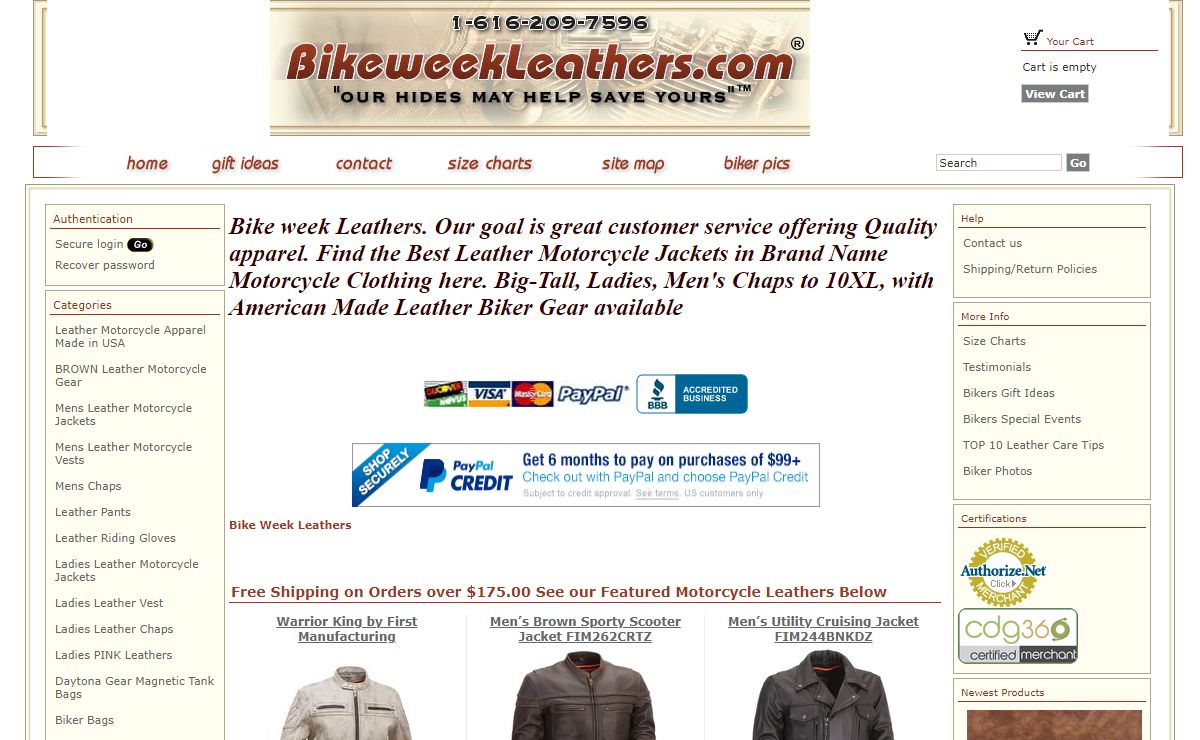 Bike Week Leathers