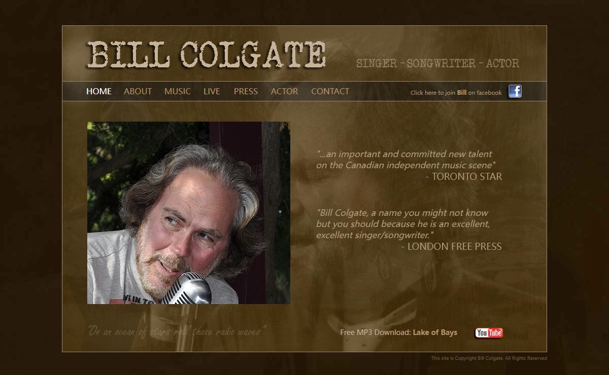 Home of Bill Colgate