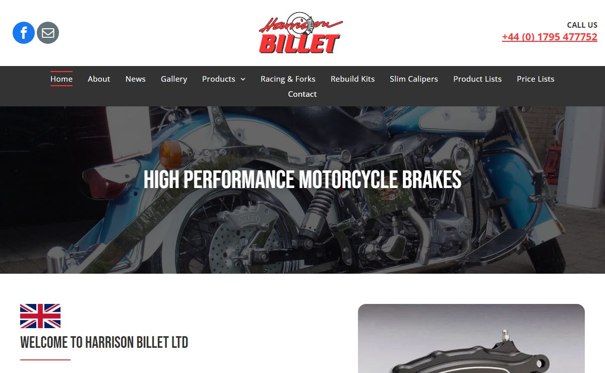 Harrison Billet | Performance Motorcycle Brakes