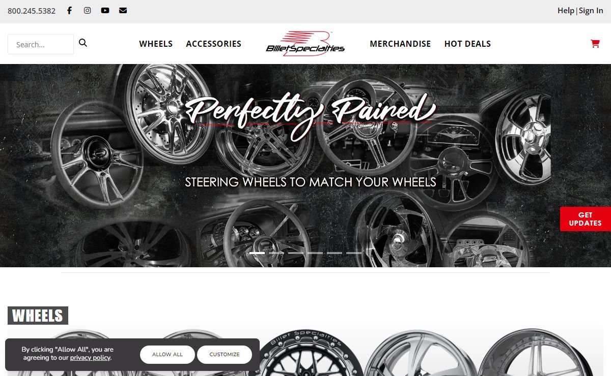 Billet Specialties | Home
