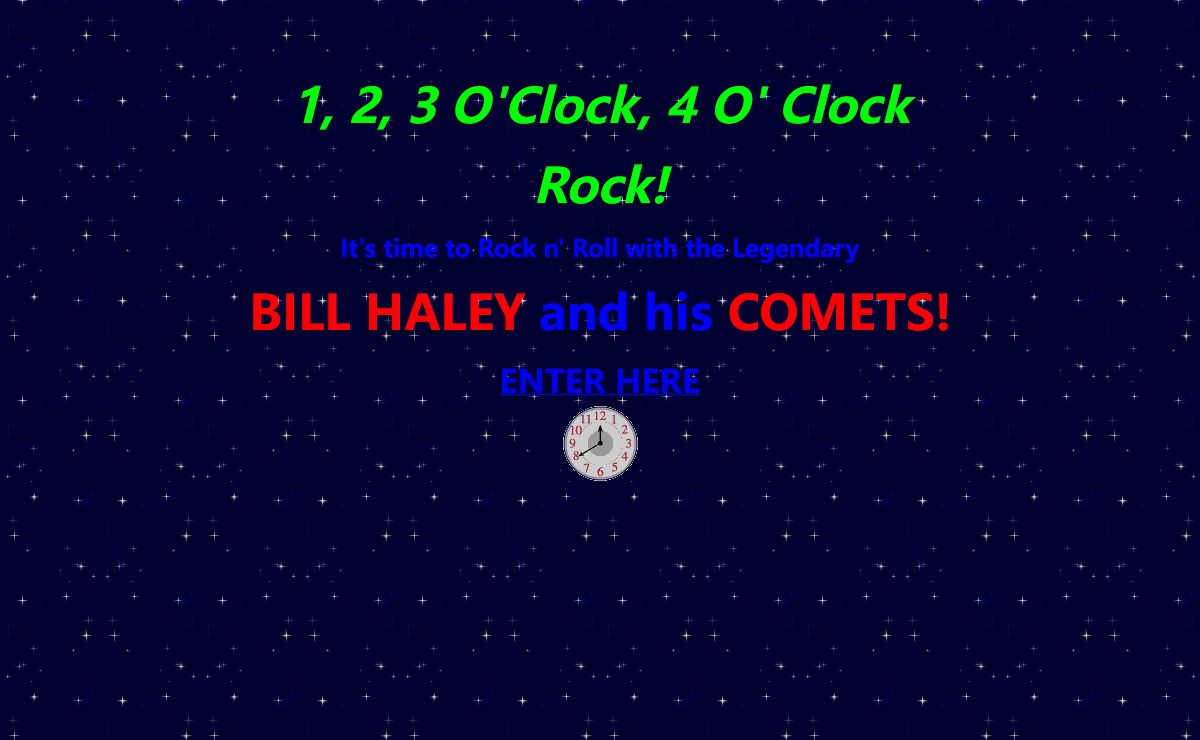 Bill Haley and his Comets Rock Around The Web