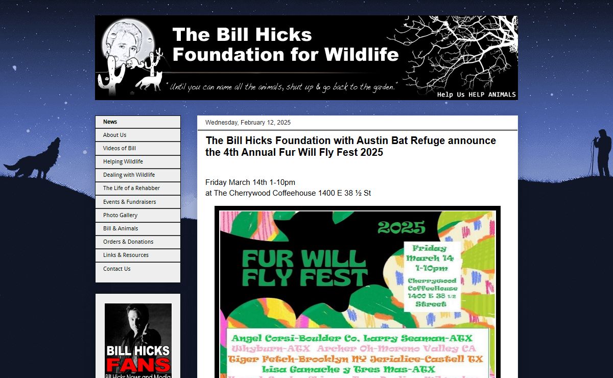 The Bill Hicks Foundation for Wildlife