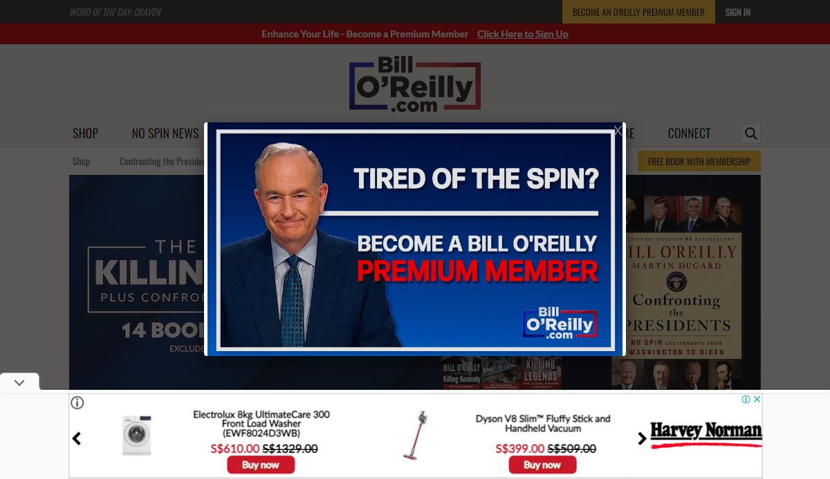 Bill O'Reilly | No Spin News