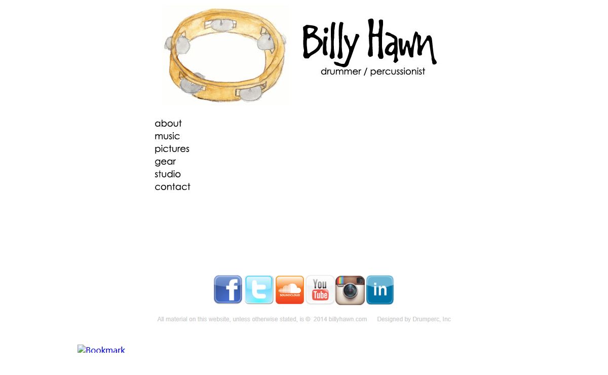 ::::Billy Hawn - Drummer/Percussionist::::