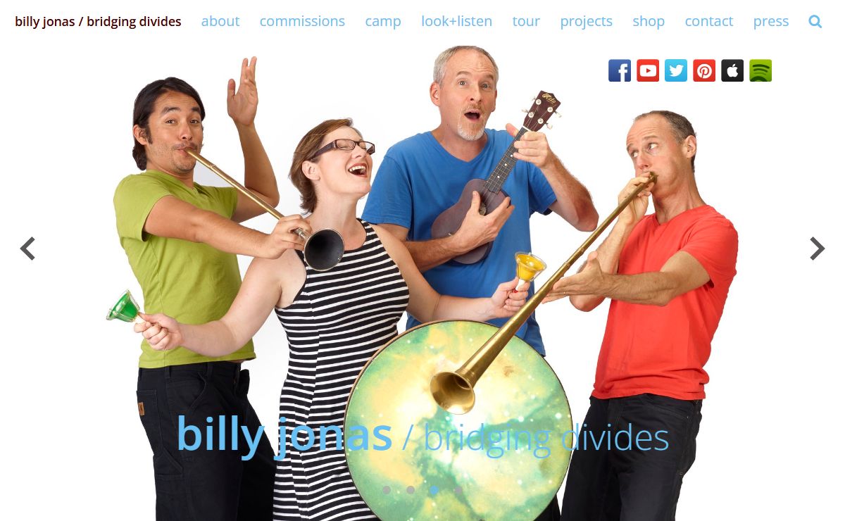 Billy Jonas Band | Billy Jonas | Official Website