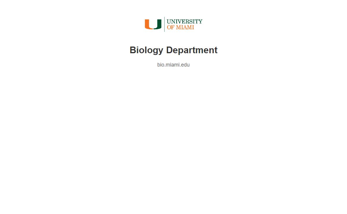 UM Biology