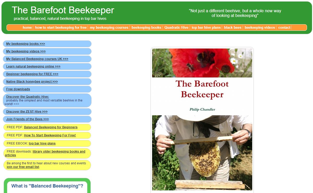 balanced beekeeping for everyone, natural beekeeping, top bar hive