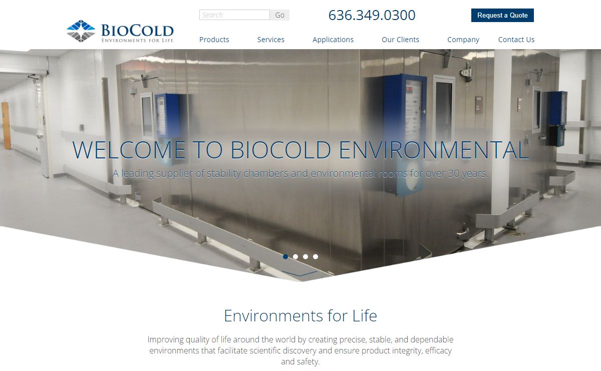 BioCold Environmental | Environmental Chambers - Controlled Environment Rooms