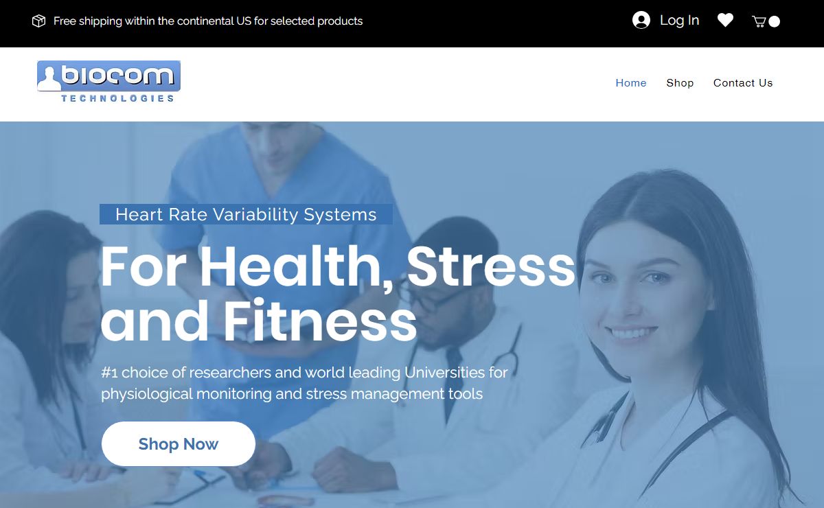 Biocom Technologies | Heart Rate Variability Instruments