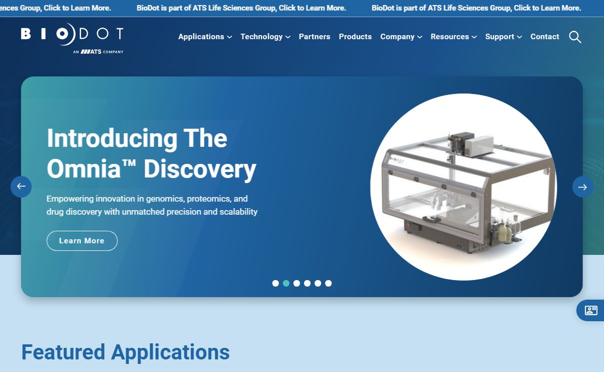 BioDot - Discrete Droplet Dispensing